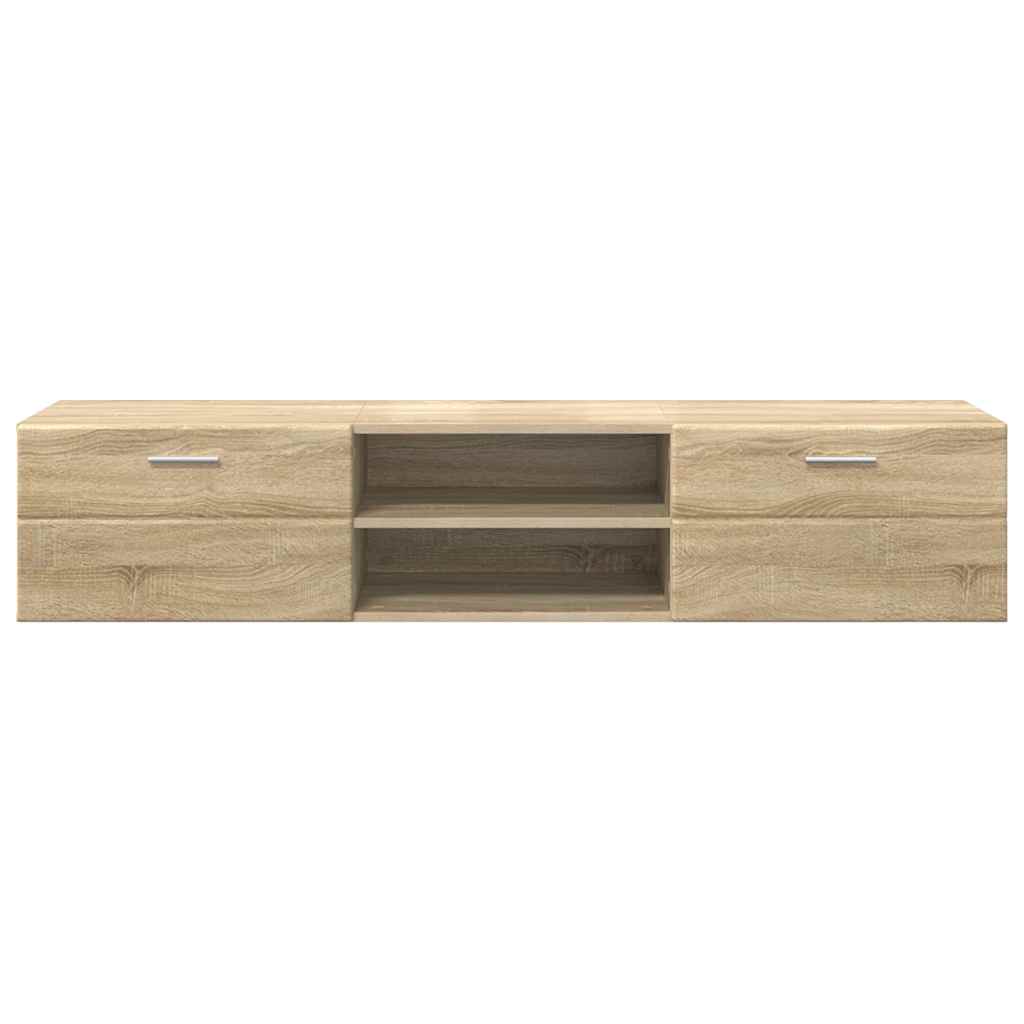 Houten Kast met lade Sonoma Eiken 150 x 39 x 30 cm Bewerkt hout