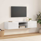 Kast 150x39x30 cm beton grijs bewerkt hout