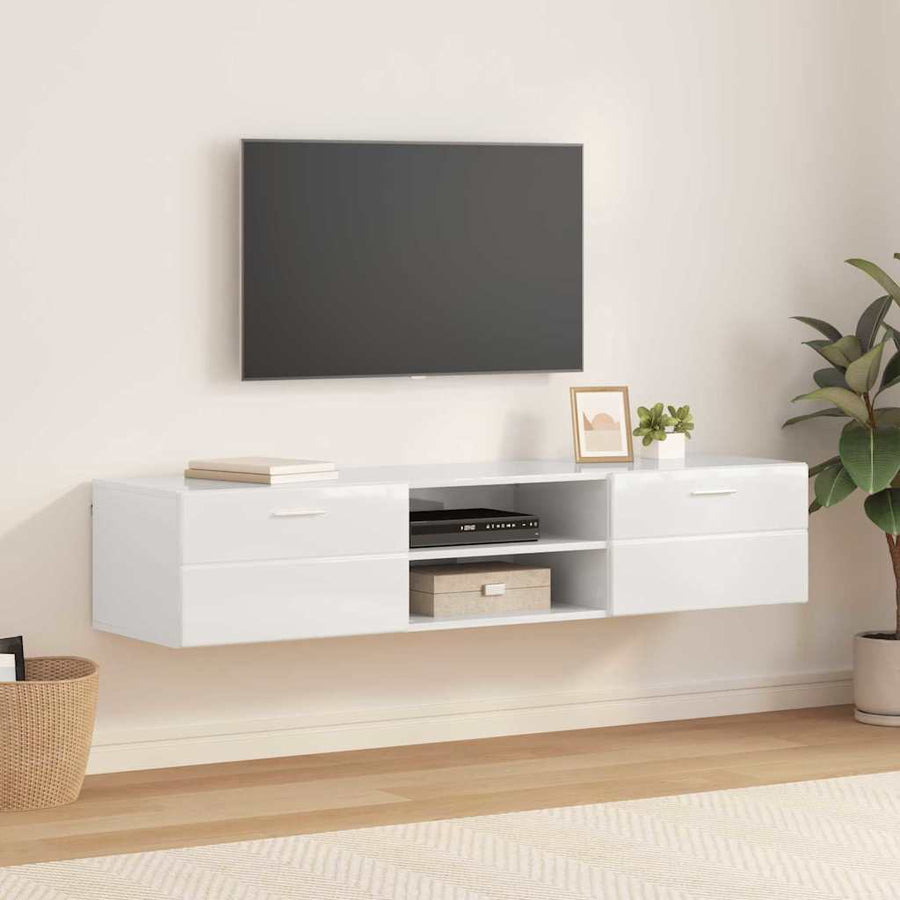 Houten Kast met lade Beton Grijs 150 x 39 x 30 cm Bewerkt hout