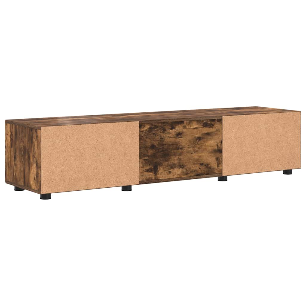 Houten Kast Gerookt eiken 150 x 39 x 30 cm Bewerkt hout