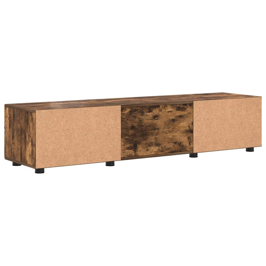 Houten Kast Gerookt eiken 150 x 39 x 30 cm Bewerkt hout