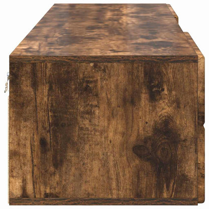Houten Kast Gerookt eiken 150 x 39 x 30 cm Bewerkt hout