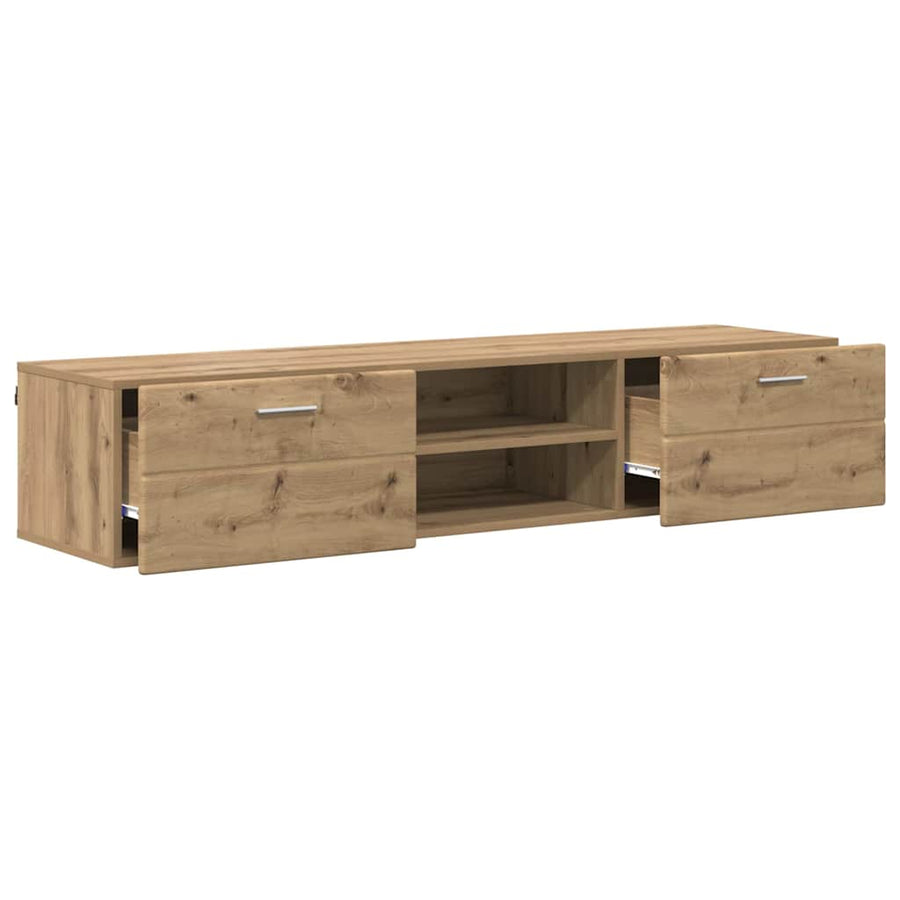 Houten Kast Artisan Eiken 150 x 39 x 30 cm Bewerkt hout