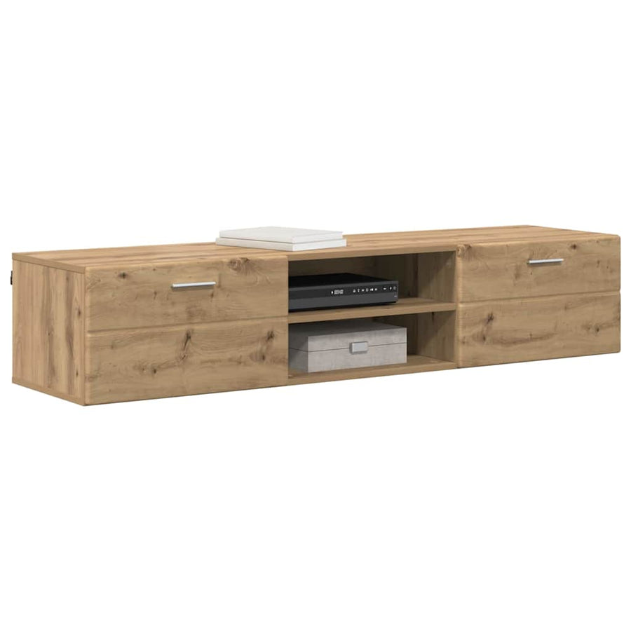 Houten Kast Artisan Eiken 150 x 39 x 30 cm Bewerkt hout