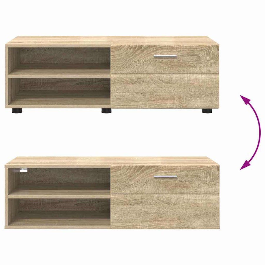 Houten Kast Sonoma Eiken 100,5 x 39 x 30 cm Bewerkt hout