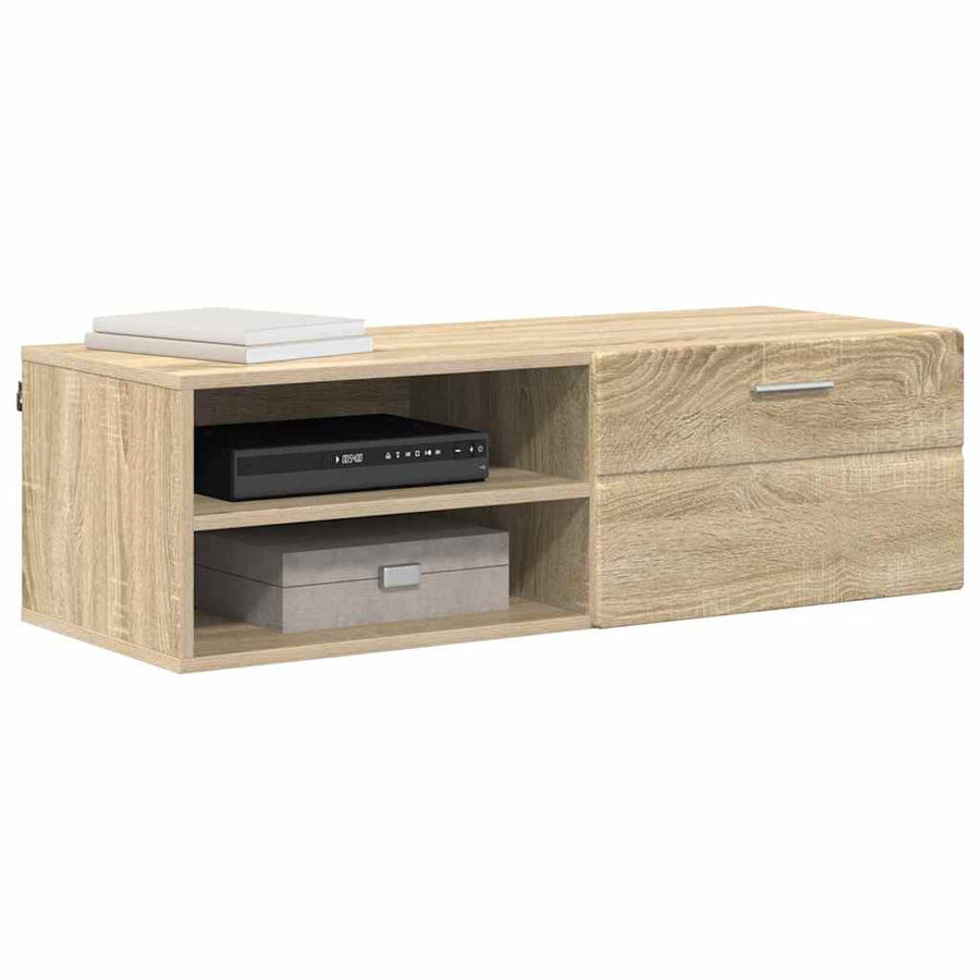 Houten Kast Sonoma Eiken 100,5 x 39 x 30 cm Bewerkt hout