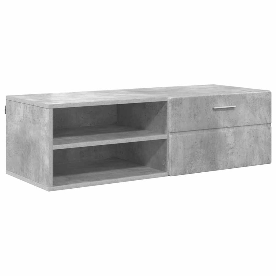 Houten Kast Hoogglans wit 100,5 x 39 x 30 cm Bewerkt hout