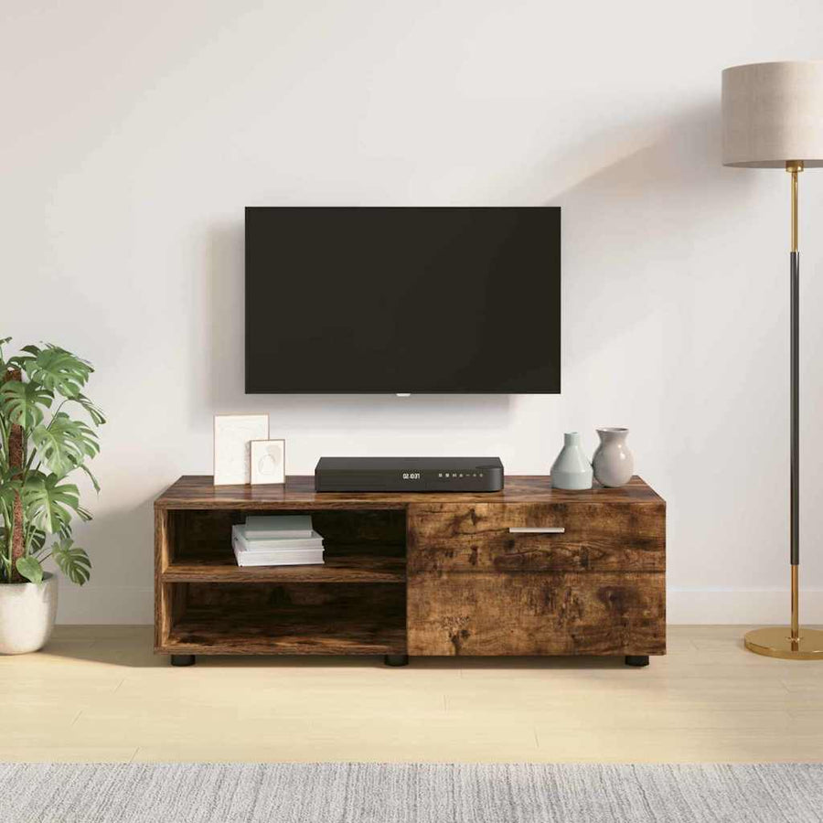 Houten Kast Gerookt eiken 100,5 x 39 x 30 cm Bewerkt hout