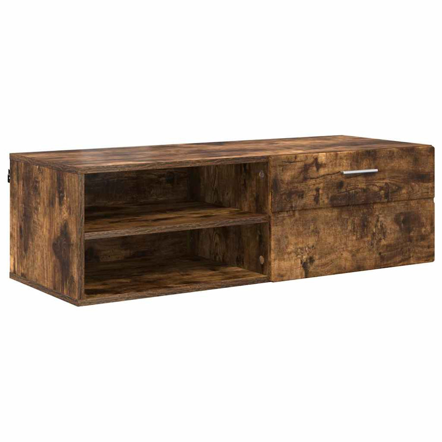 Houten Kast Gerookt eiken 100,5 x 39 x 30 cm Bewerkt hout