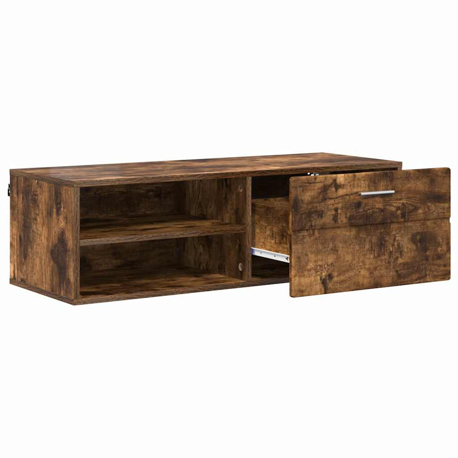 Houten Kast Gerookt eiken 100,5 x 39 x 30 cm Bewerkt hout