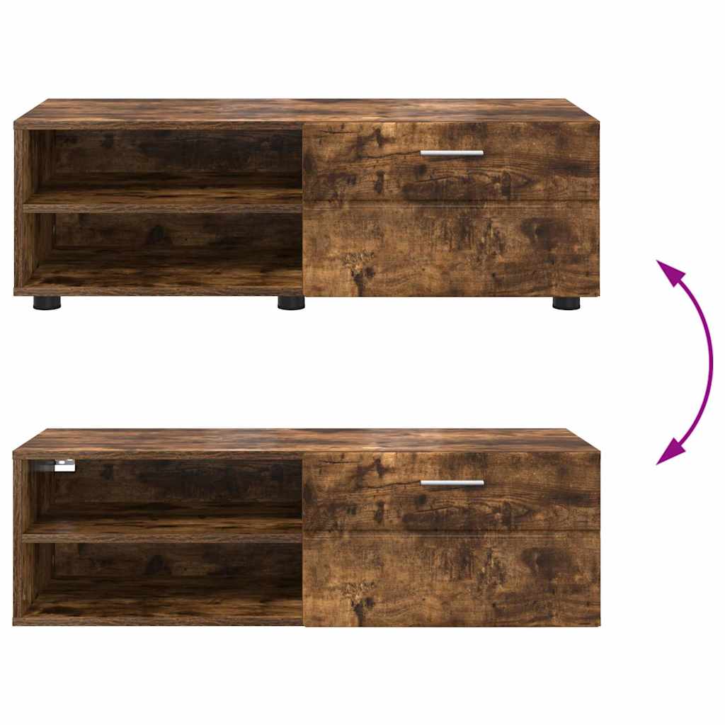 Houten Kast Gerookt eiken 100,5 x 39 x 30 cm Bewerkt hout