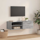 Kast 100,5x39x30 cm grijs sonoma bewerkt hout