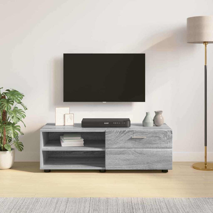 Houten Kast Grijs Sonoma 100,5 x 39 x 30 cm Bewerkt hout