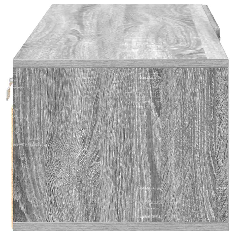 Houten Kast Grijs Sonoma 100,5 x 39 x 30 cm Bewerkt hout
