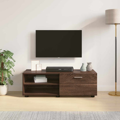 Houten Kast Bruin Eiken 100,5 x 39 x 30 cm Bewerkt hout