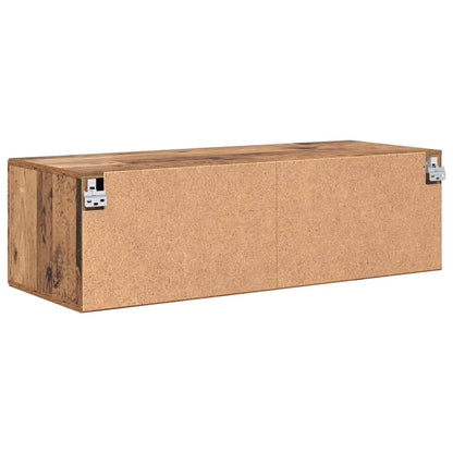 Houten Kast met lade Oudhout 100,5 x 39 x 30 cm Bewerkt hout