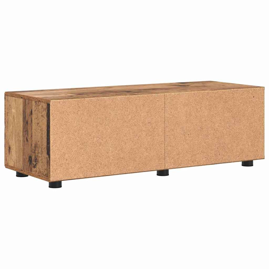 Houten Kast met lade Oudhout 100,5 x 39 x 30 cm Bewerkt hout
