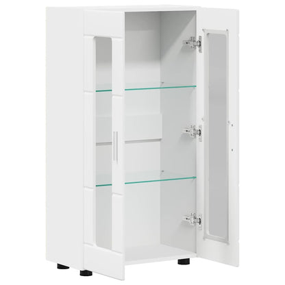Dressoir met plank Wit 55,5 x 29 x 100 cm Bewerkt hout