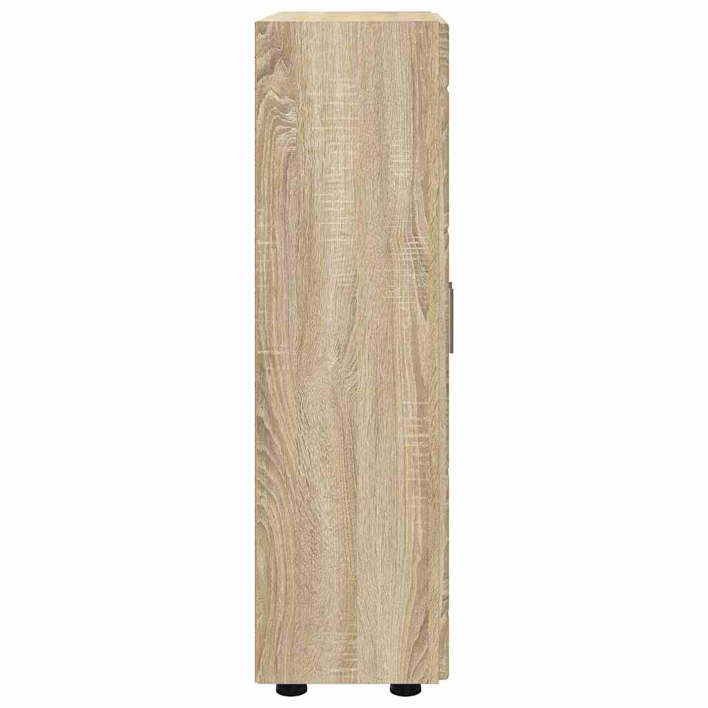 Dressoir met plank Sonoma Eiken 55,5 x 29 x 100 cm Bewerkt hout