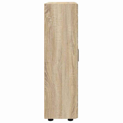 Dressoir met plank Sonoma Eiken 55,5 x 29 x 100 cm Bewerkt hout