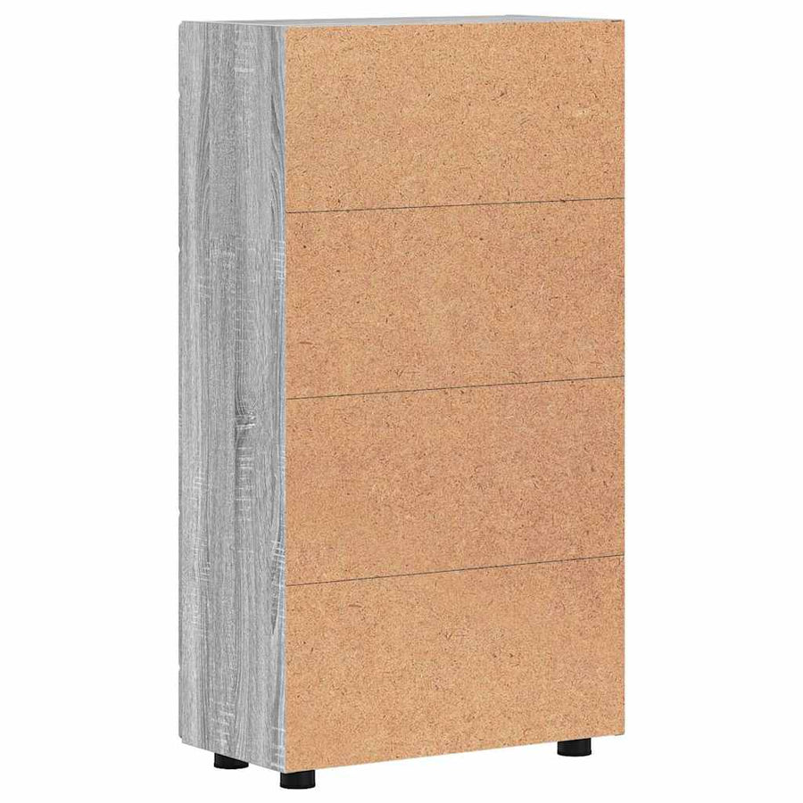 Dressoir met plank Grijs Sonoma 55,5 x 29 x 100 cm Bewerkt hout