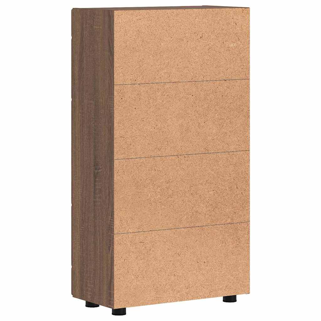 Dressoir met plank Bruin Eiken 55,5 x 29 x 100 cm Bewerkt hout