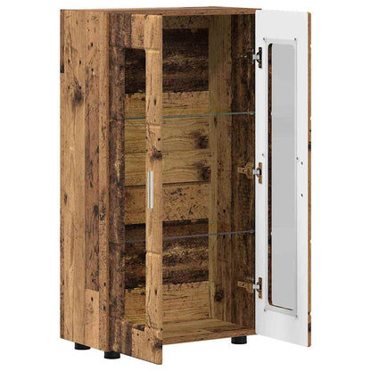 Dressoir met plank Oudhout 55,5 x 29 x 100 cm Bewerkt hout