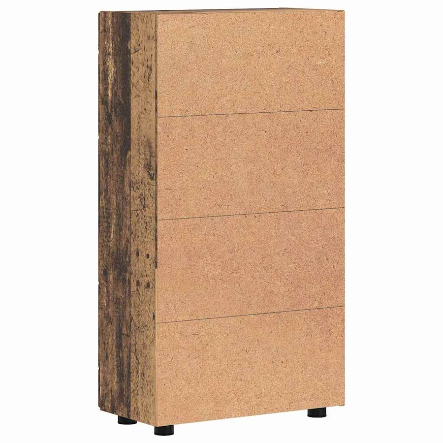 Dressoir met plank Oudhout 55,5 x 29 x 100 cm Bewerkt hout