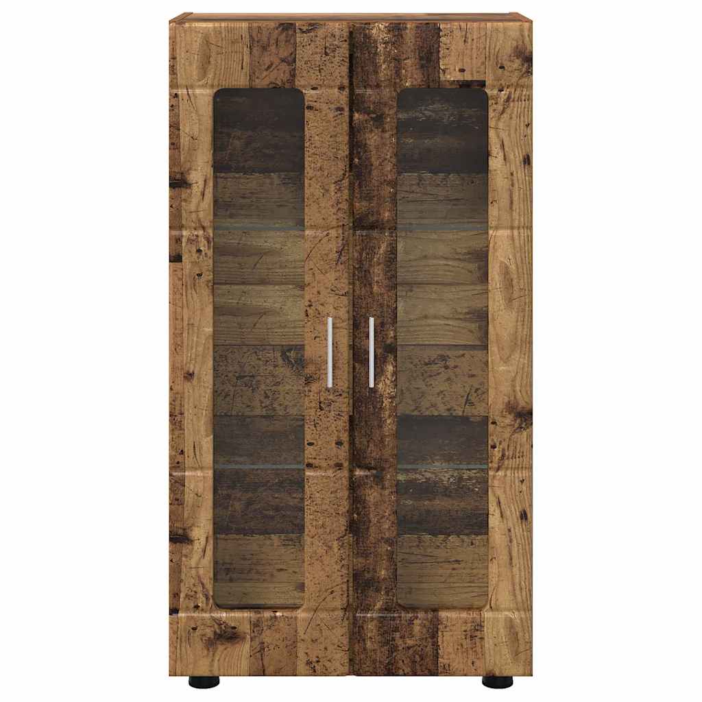 Dressoir met plank Oudhout 55,5 x 29 x 100 cm Bewerkt hout