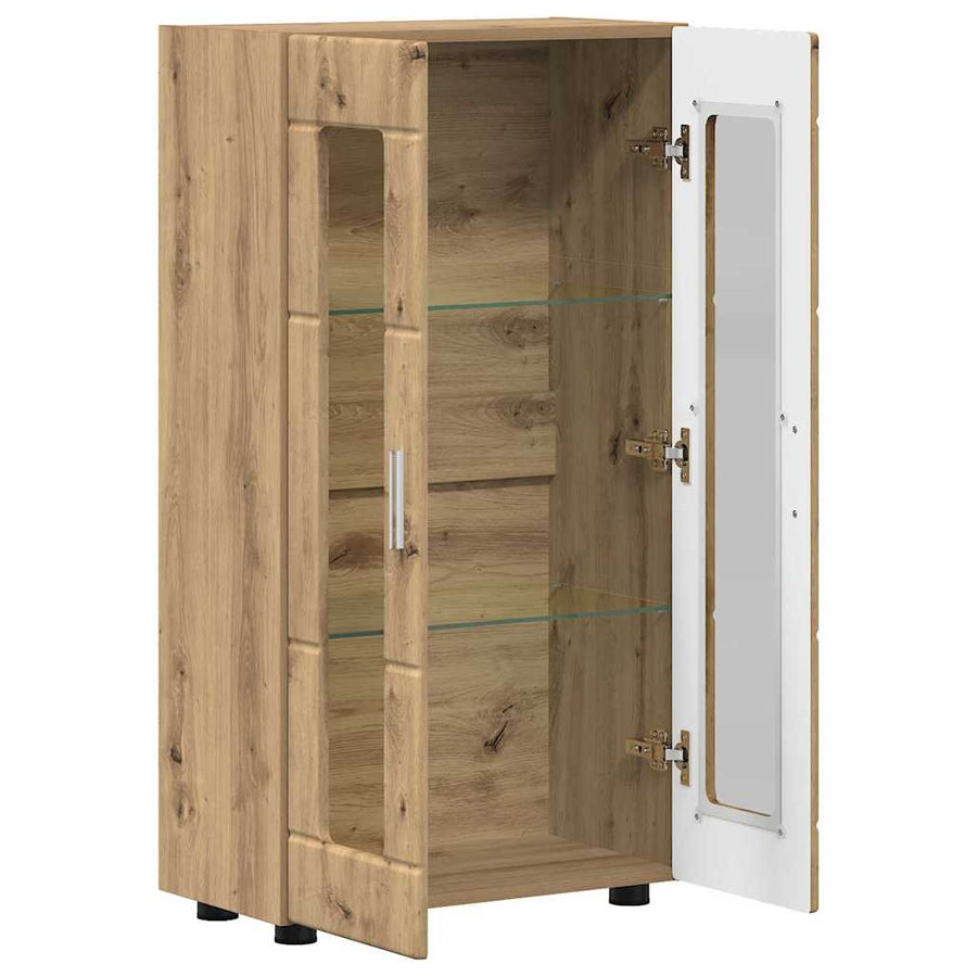 Dressoir Artisan Eiken 55,5 x 29 x 100 cm Bewerkt hout