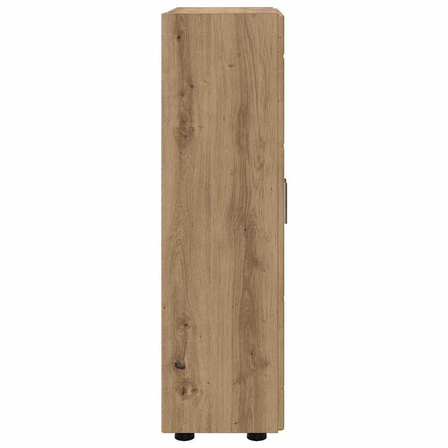 Dressoir Artisan Eiken 55,5 x 29 x 100 cm Bewerkt hout