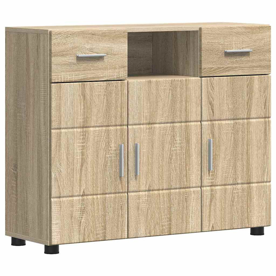 Houten Kast Sonoma Eiken 88,5 x 30,5 x 73 cm Bewerkt hout