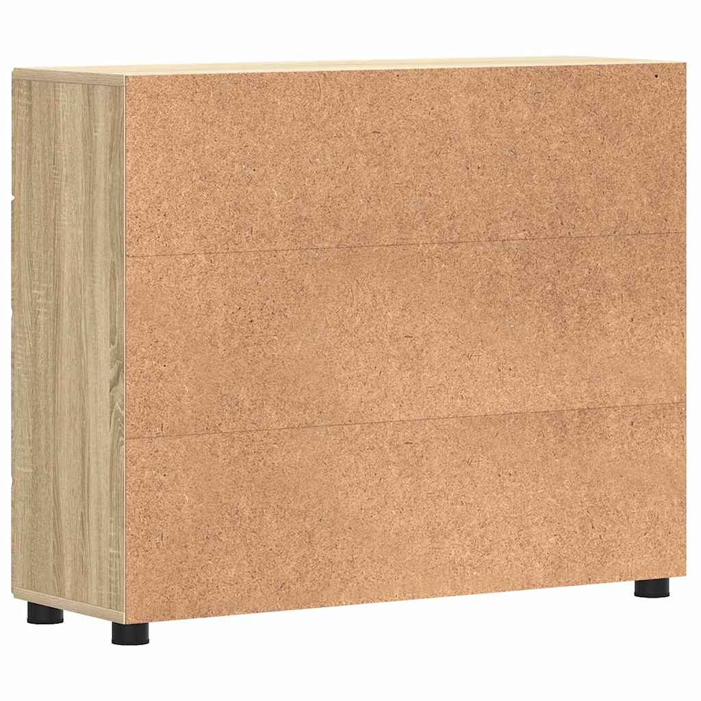 Houten Kast Sonoma Eiken 88,5 x 30,5 x 73 cm Bewerkt hout