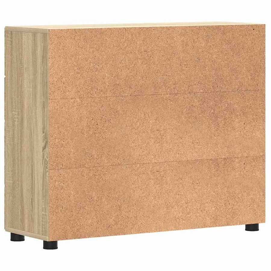 Houten Kast Sonoma Eiken 88,5 x 30,5 x 73 cm Bewerkt hout