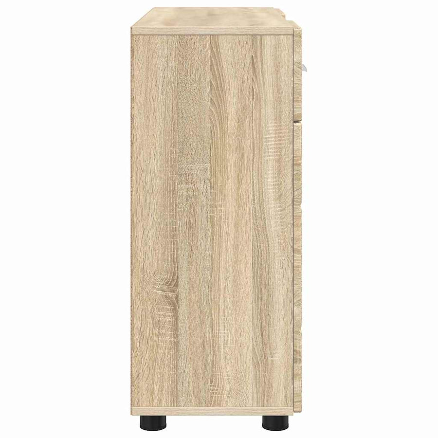 Houten Kast Sonoma Eiken 88,5 x 30,5 x 73 cm Bewerkt hout