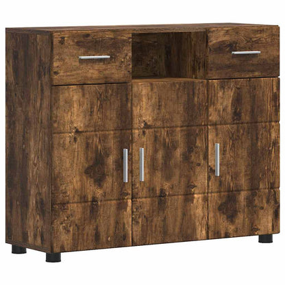 Houten Kast Gerookt eiken 88,5 x 30,5 x 73 cm Bewerkt hout
