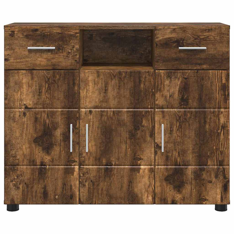 Houten Kast Gerookt eiken 88,5 x 30,5 x 73 cm Bewerkt hout