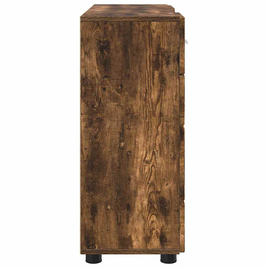 Houten Kast Gerookt eiken 88,5 x 30,5 x 73 cm Bewerkt hout