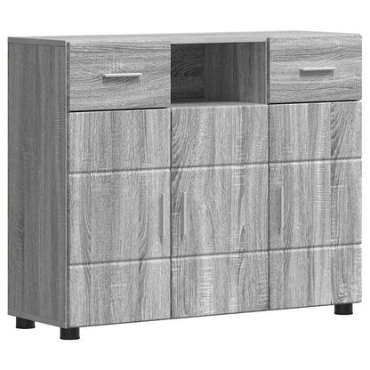 Houten Kast Grijs Sonoma 88,5 x 30,5 x 73 cm Bewerkt hout