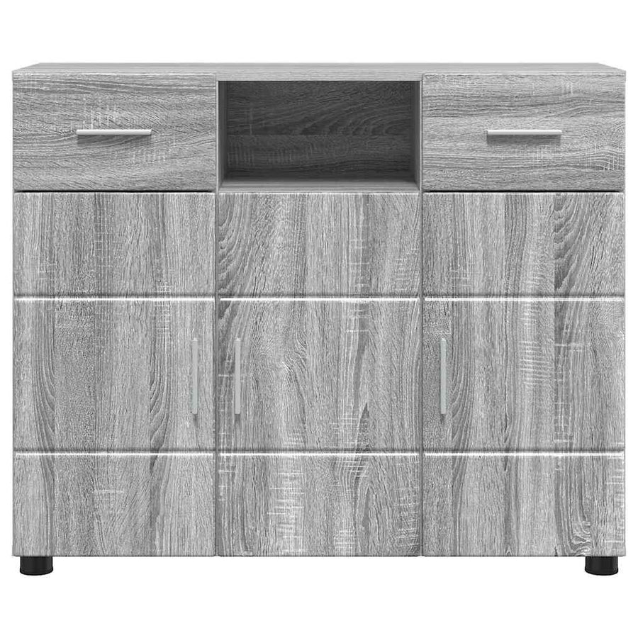 Houten Kast Grijs Sonoma 88,5 x 30,5 x 73 cm Bewerkt hout