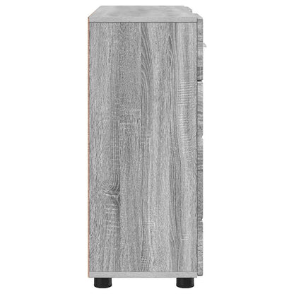 Houten Kast Grijs Sonoma 88,5 x 30,5 x 73 cm Bewerkt hout