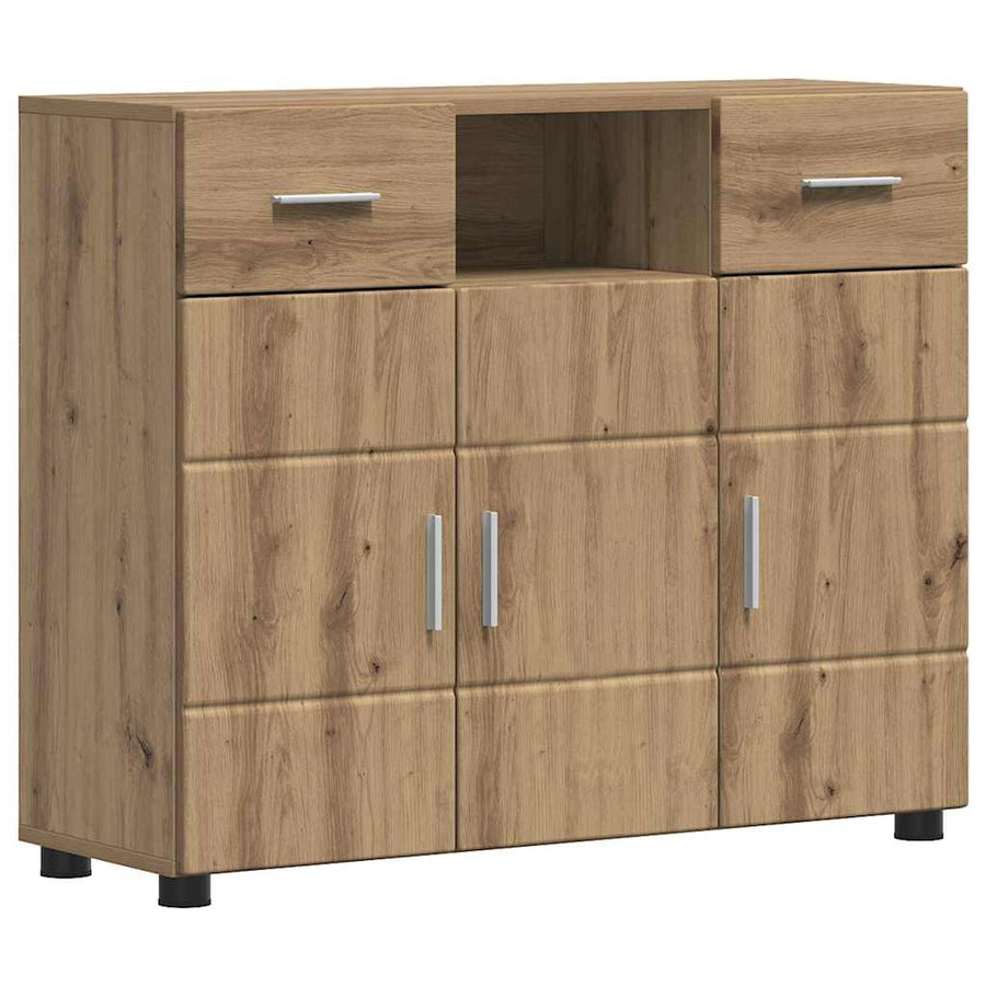 Houten Kast Artisan Eiken 88,5 x 30,5 x 73 cm Bewerkt hout