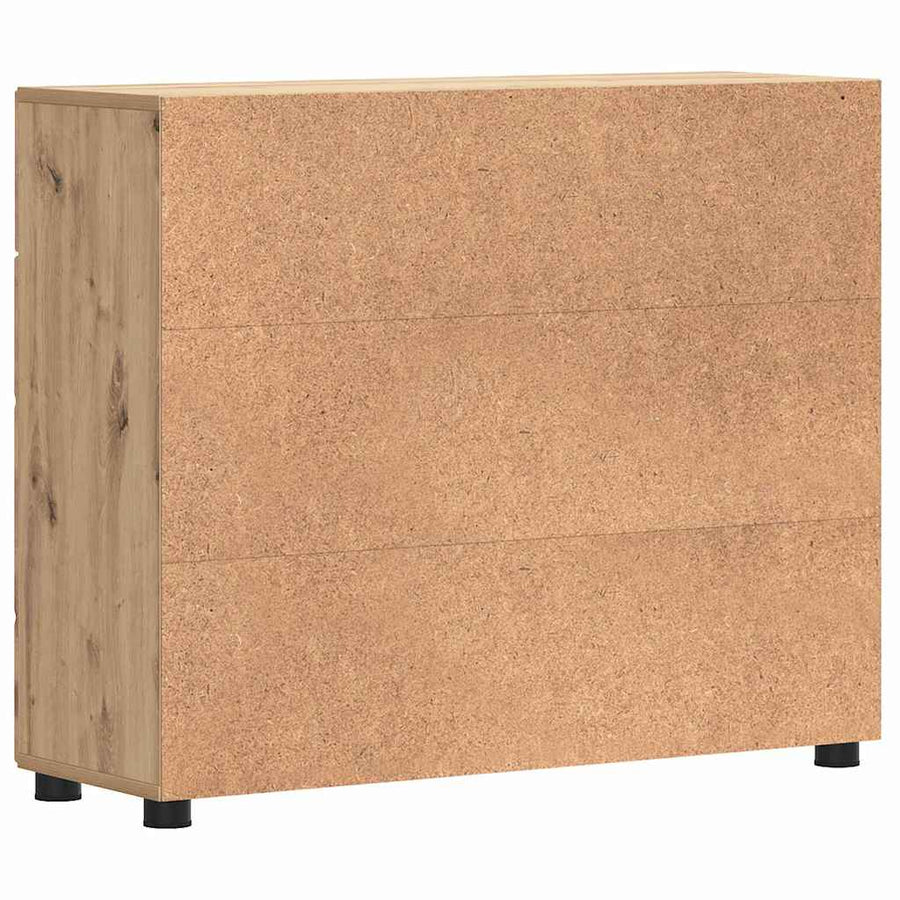 Houten Kast Artisan Eiken 88,5 x 30,5 x 73 cm Bewerkt hout