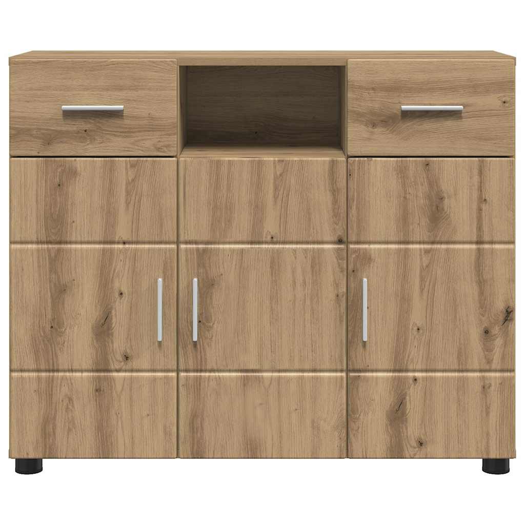 Houten Kast Artisan Eiken 88,5 x 30,5 x 73 cm Bewerkt hout
