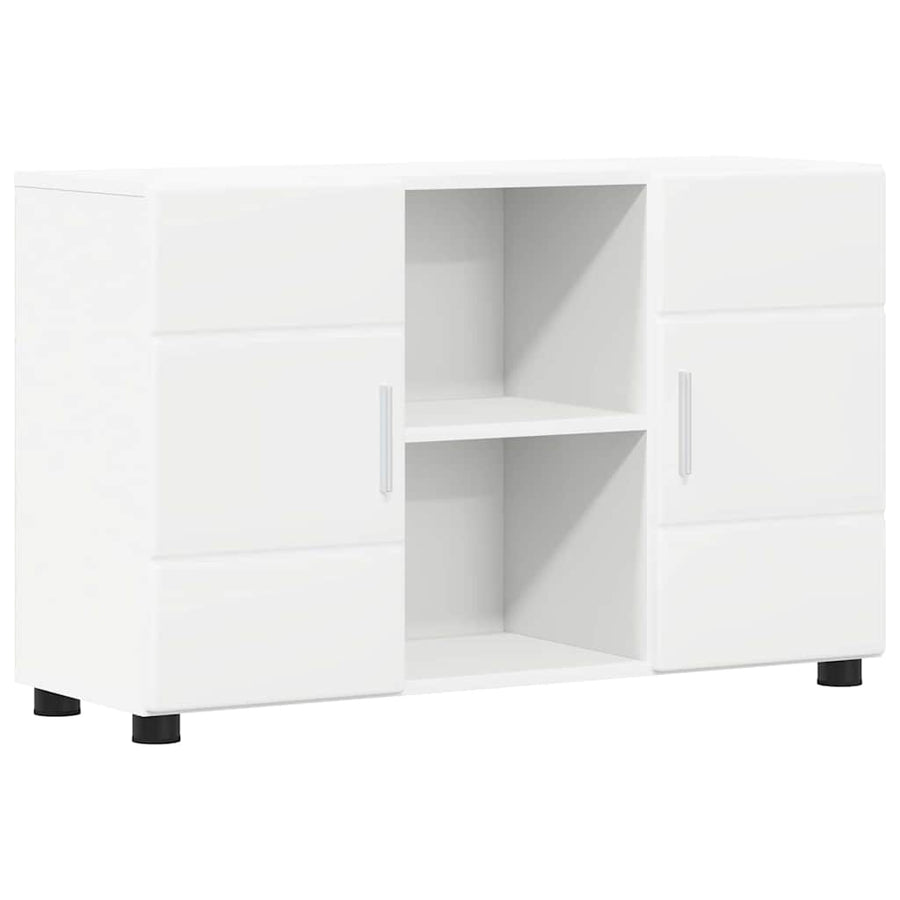 Dressoir met plank Wit 88,5 x 30,5 x 55,5 cm Bewerkt hout