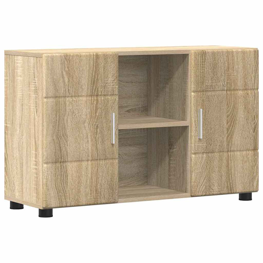 Dressoir Sonoma Eiken 88,5 x 30,5 x 55,5 cm Bewerkt hout