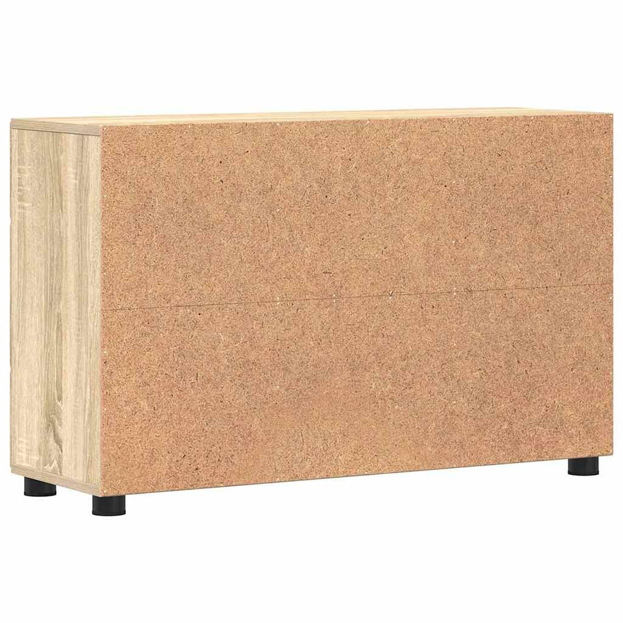 Dressoir Sonoma Eiken 88,5 x 30,5 x 55,5 cm Bewerkt hout
