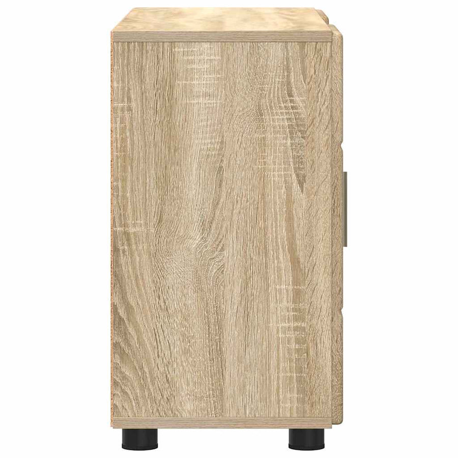 Dressoir Sonoma Eiken 88,5 x 30,5 x 55,5 cm Bewerkt hout