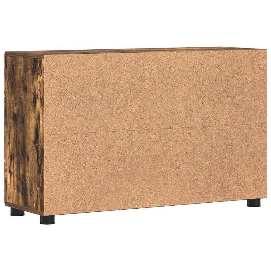 Dressoir Gerookt eiken 88,5 x 30,5 x 55,5 cm Bewerkt hout