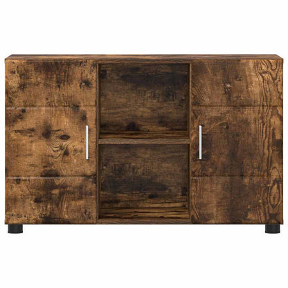 Dressoir Gerookt eiken 88,5 x 30,5 x 55,5 cm Bewerkt hout